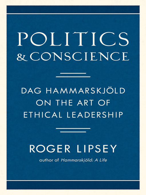 Title details for Politics and Conscience by Roger Lipsey - Available